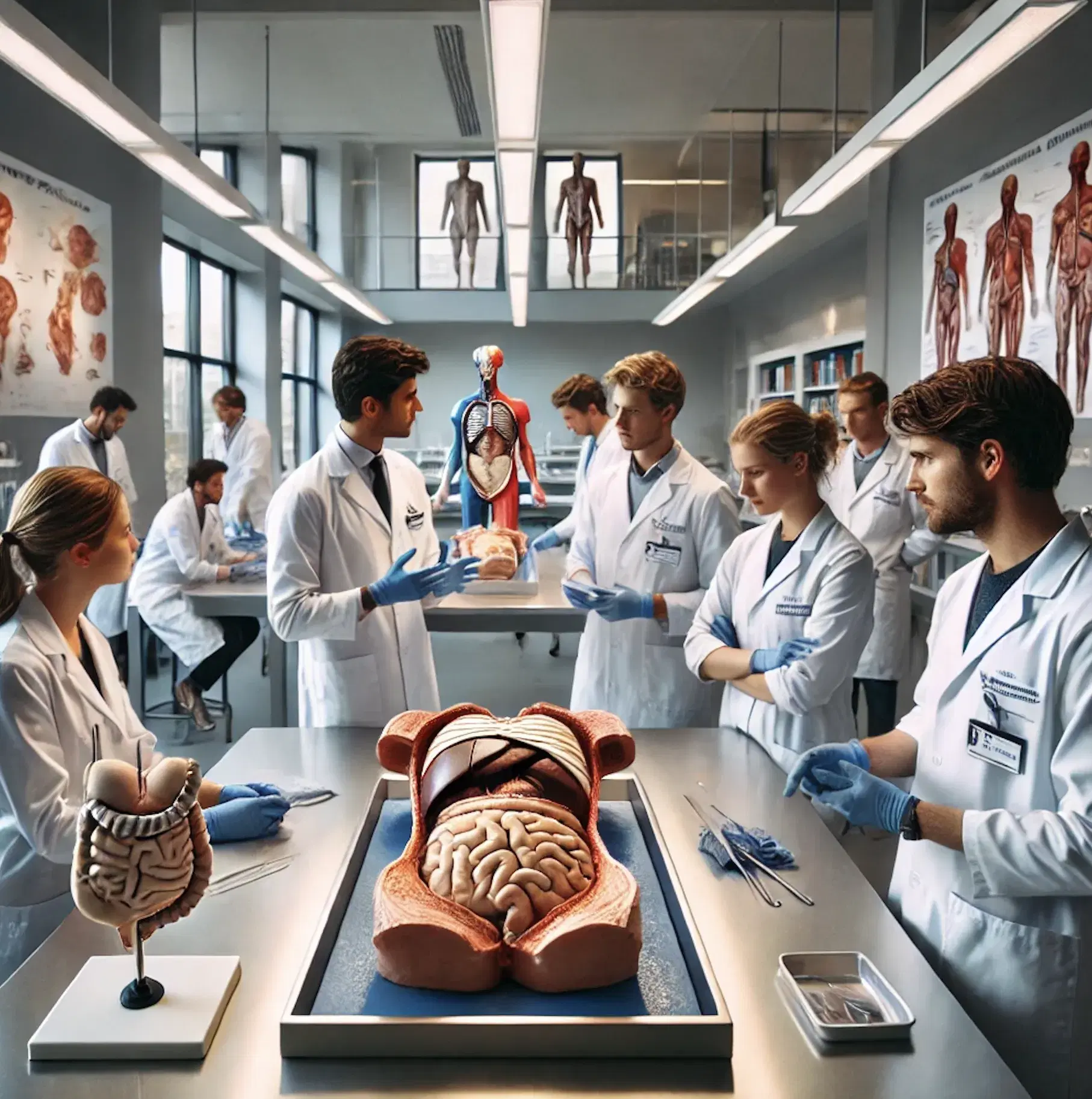 Prosectie workshop abdomen